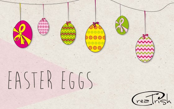 Preview Easter eggs / oeufs de Paques